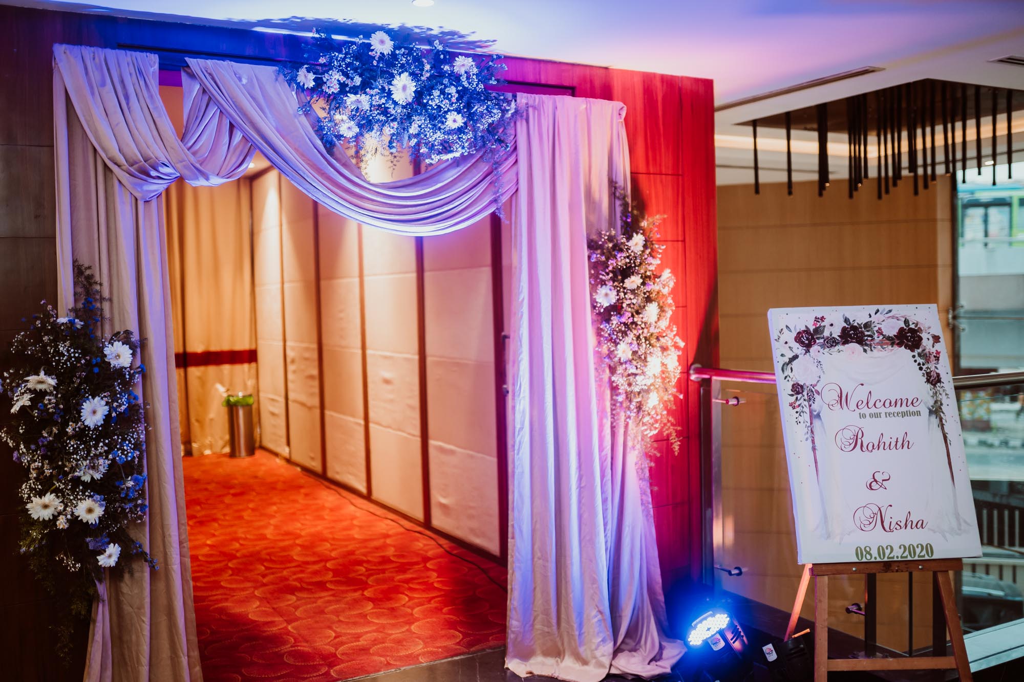Nisha & Rohit Wedding Reception — photo 2
